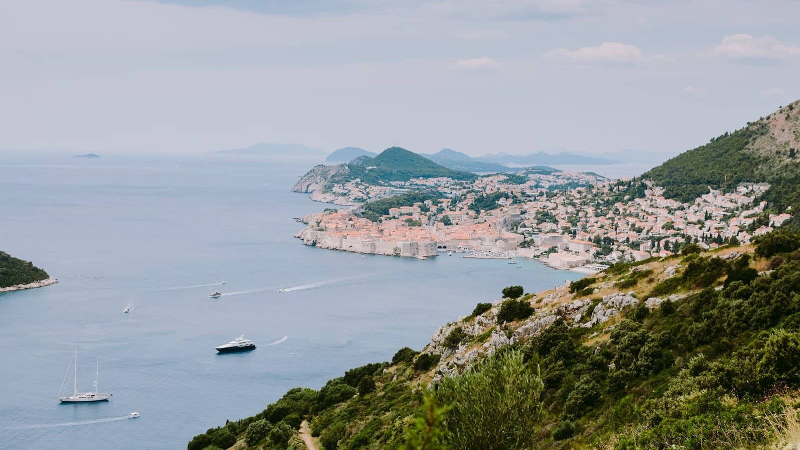 Blick auf die Altstadt von Dubrovnik
