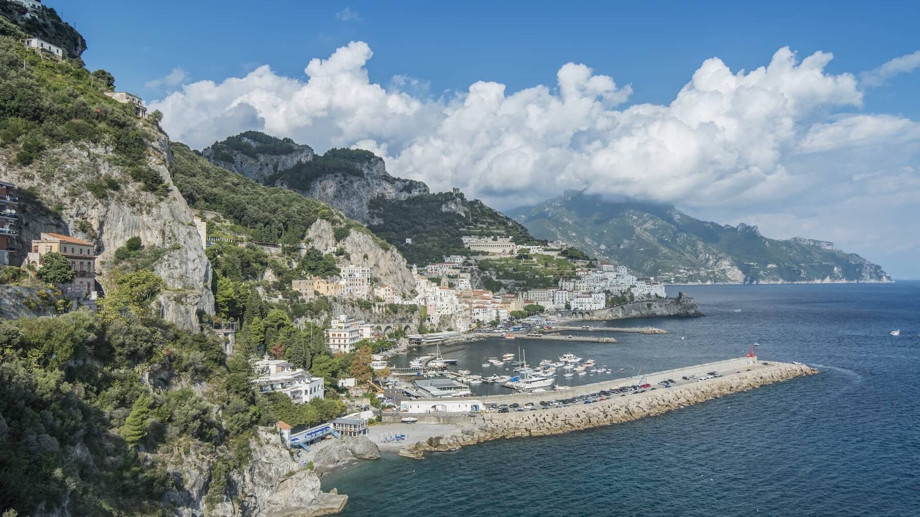 Roadtrip entlang der Amalfi-Küste in Italien